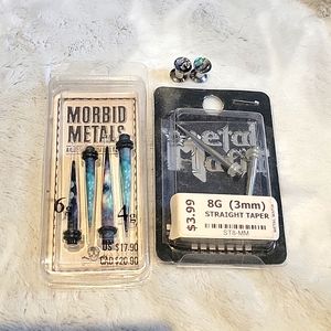 Assortment of Tapers and one set of Plugs.